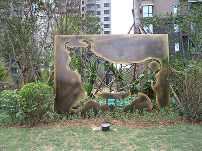 不鏽鋼(gang)雕塑