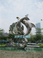 不鏽鋼(gang)雕塑