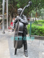 粵海街(jiē)道鑄銅雕塑